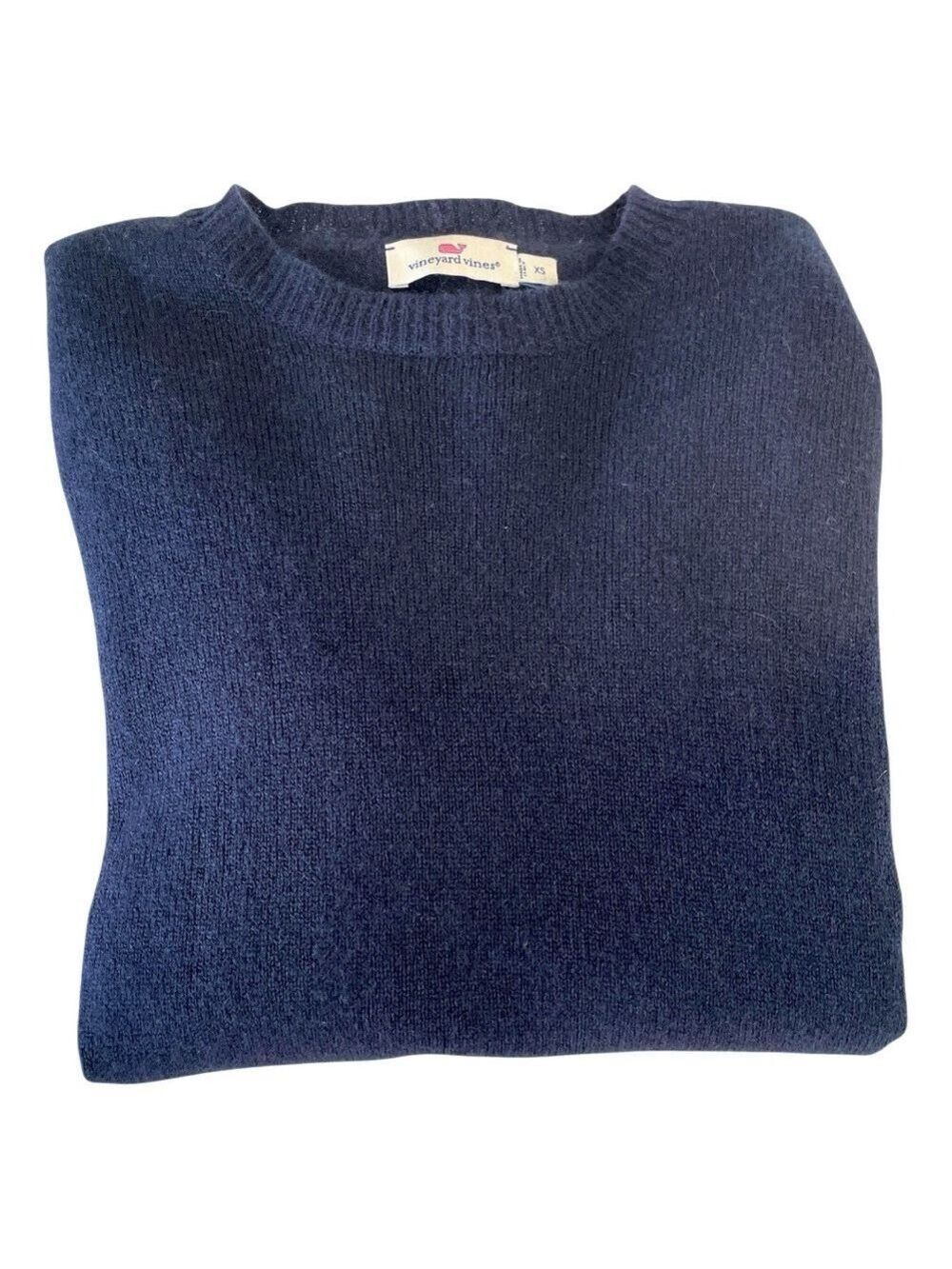 Vineyard Vines Cashmere Crewneck Sweater Size XS - Picture 3 of 7